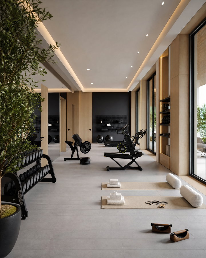 Modern Gym Interior