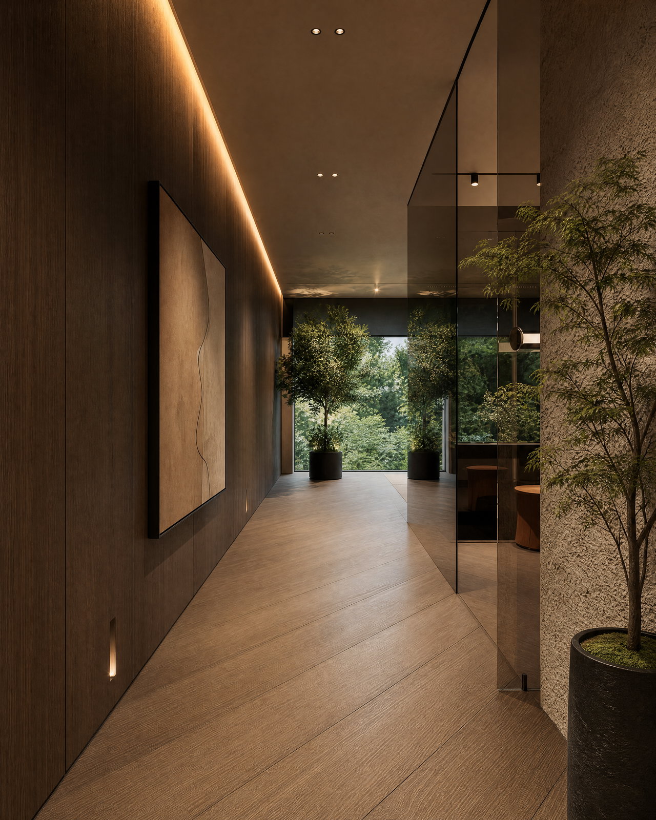 Modern Hallway