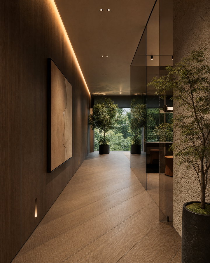 Modern Hallway