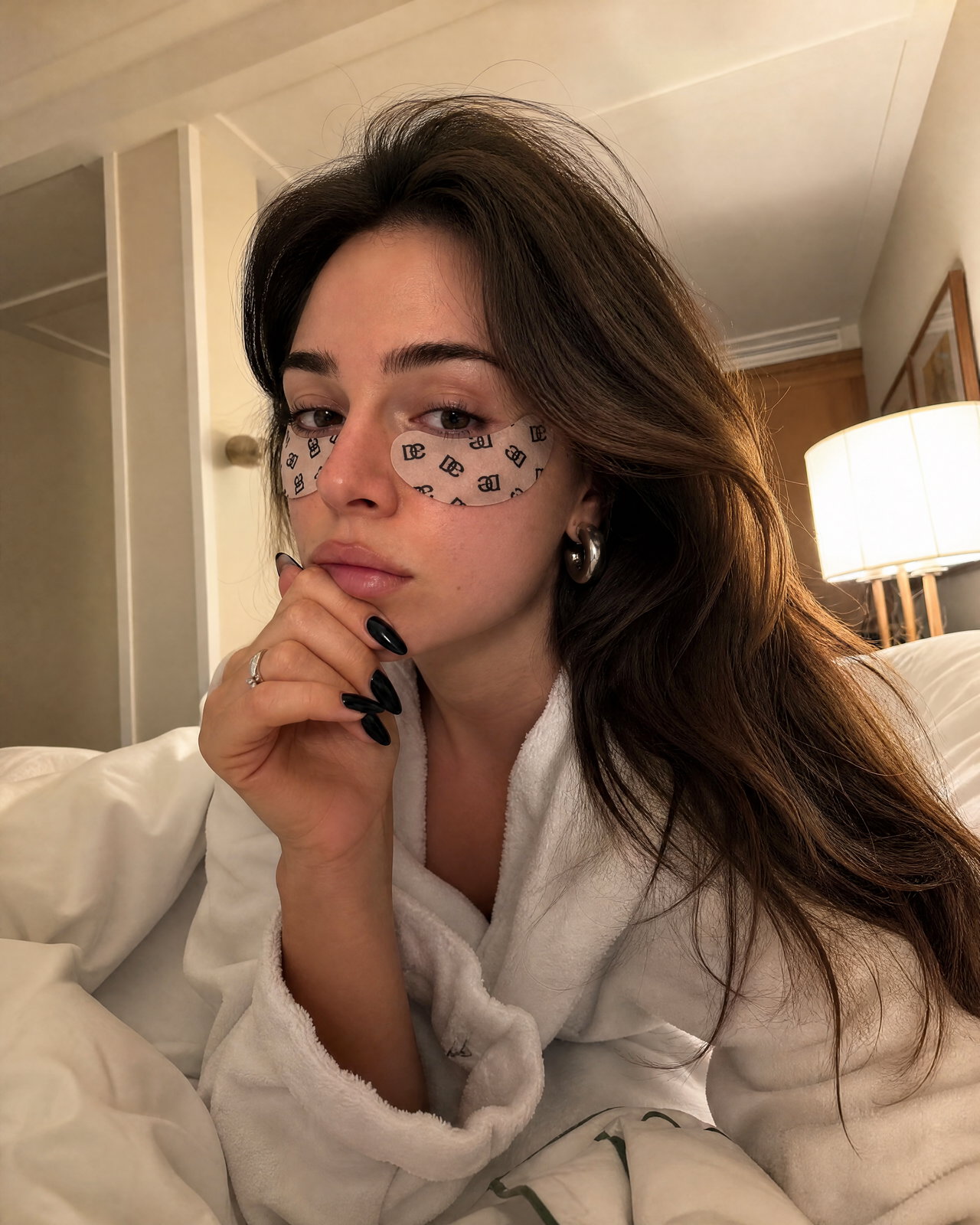 Cozy Hotel Room Self-Care Moment
