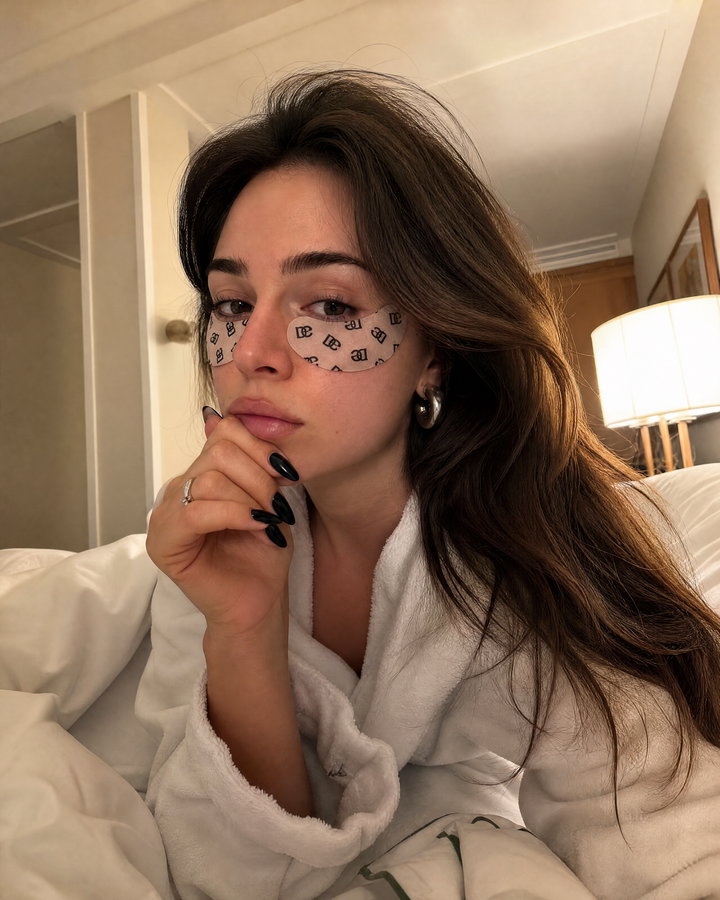 Cozy Hotel Room Self-Care Moment