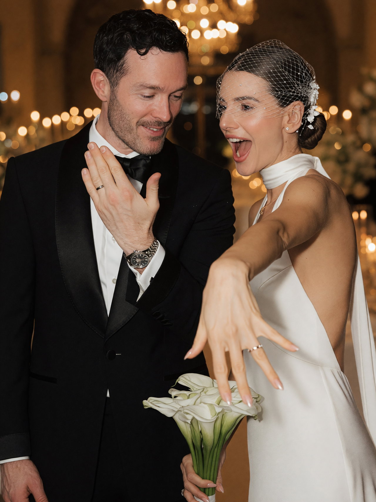 Joyful Wedding Celebration of a Couple