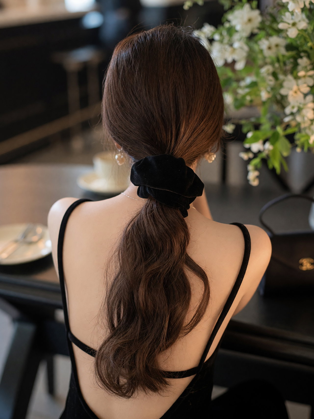 Elegant Hairstyle from Behind