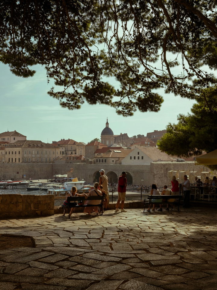Harbour Terrace with Old Town Dome
