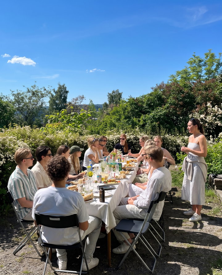 Summer Garden Lunch with Friends