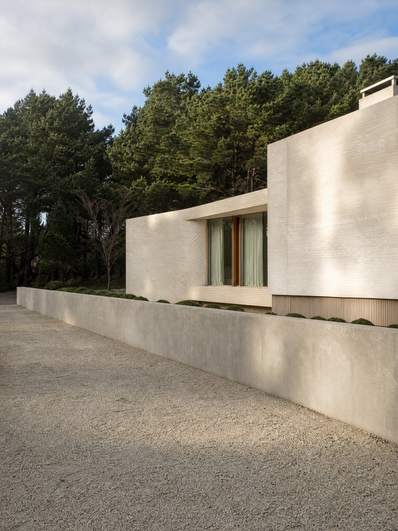 Minimalist Concrete House Facade