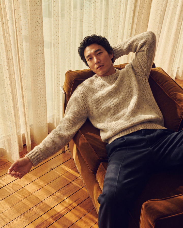 Relaxed Portrait in Knitwear